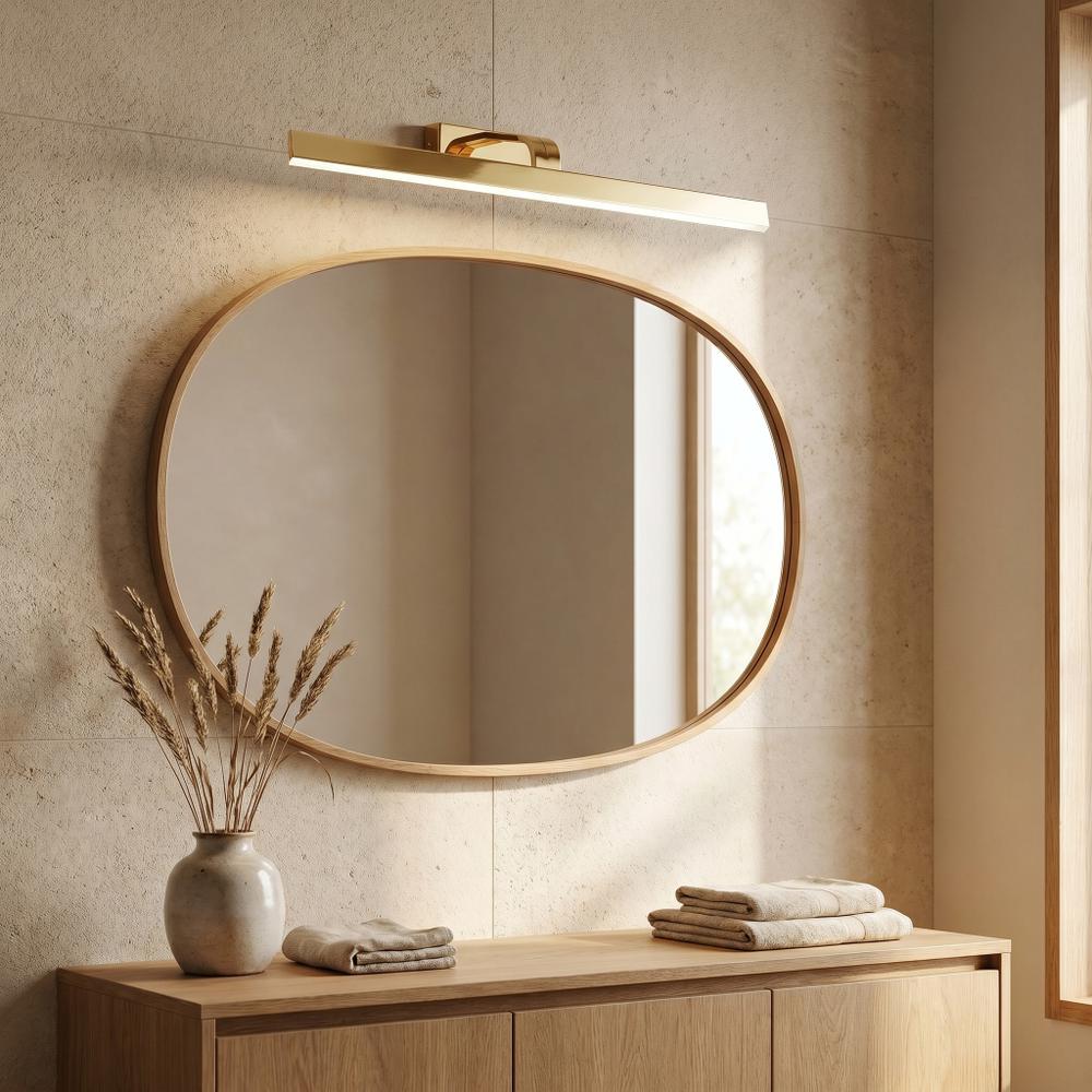 Badrum vägg LED-lampa SWE006-1W 73cm GOLD
