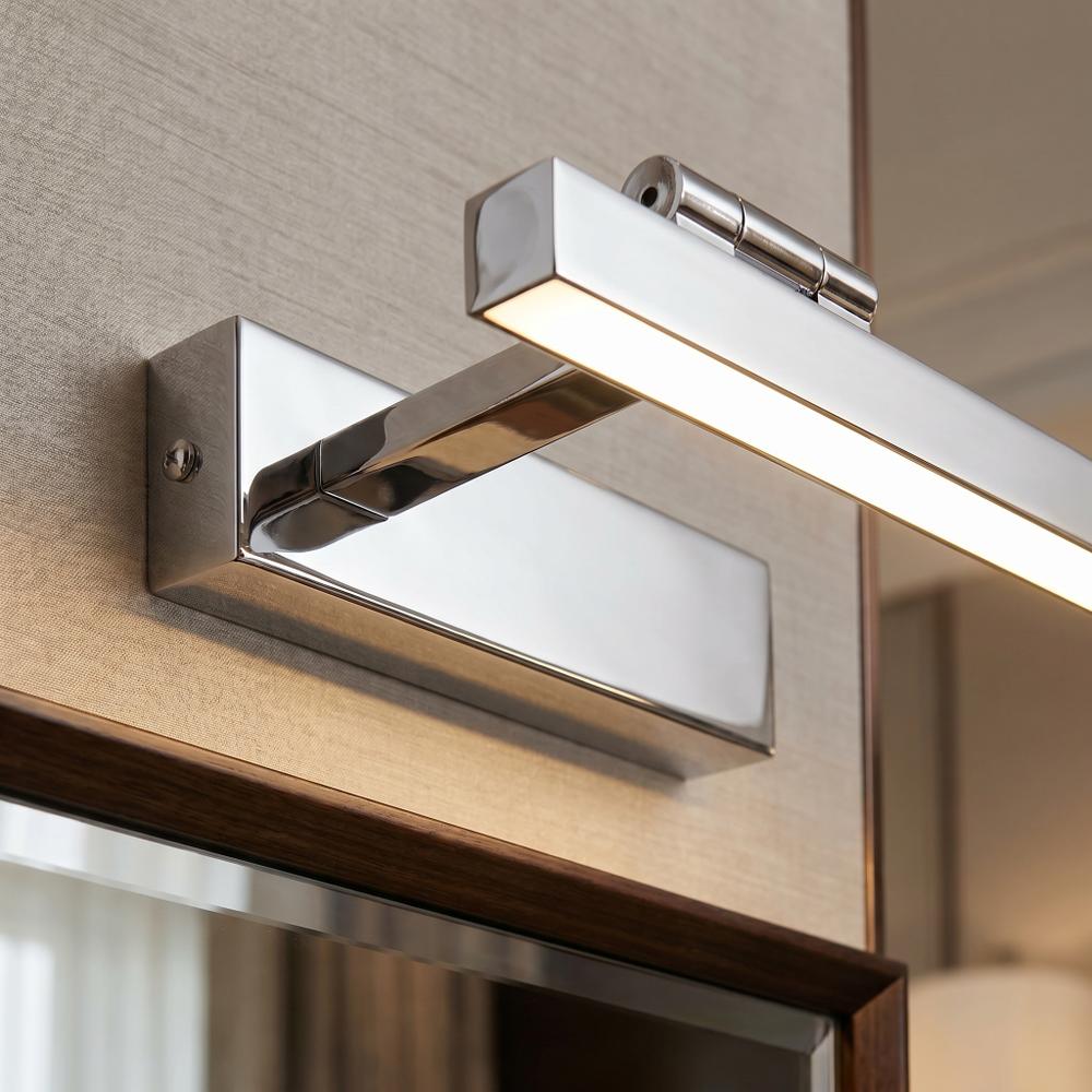 Badrum vägg LED-lampa SWE030-1W 80cm CHROME