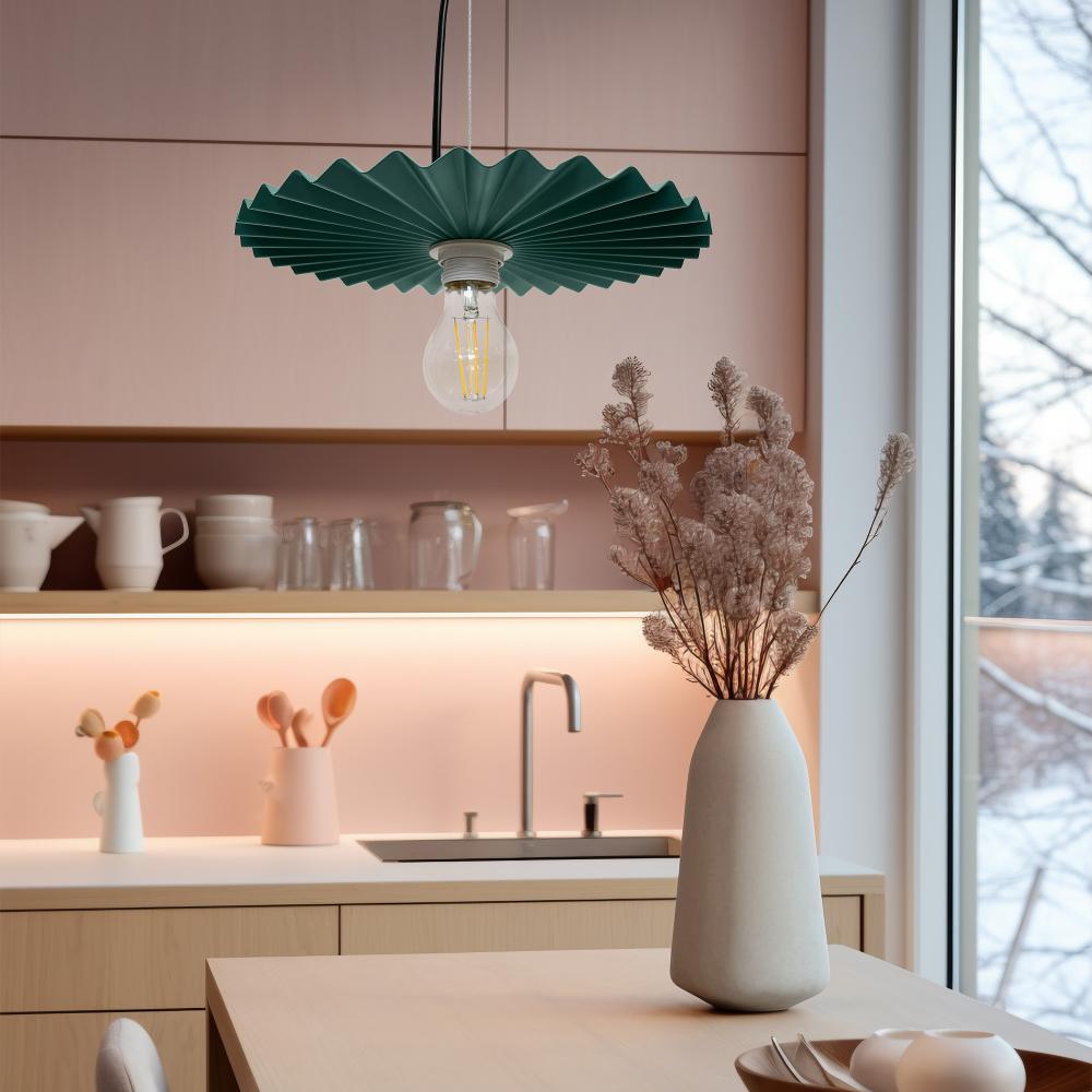 HÄNGANDE TAKLAMPA APP1455-1CP Grön