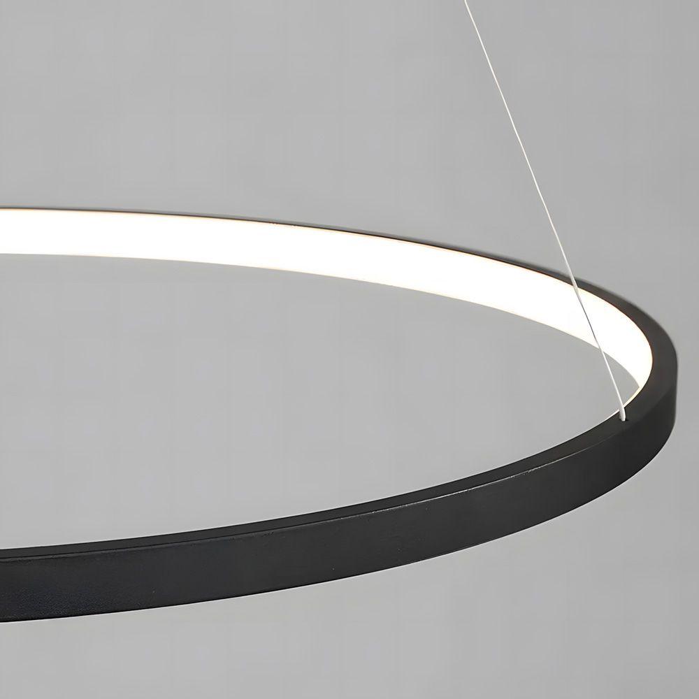 TAKLAMPA HÄNGANDE LHJ012-CP 80cm Svart