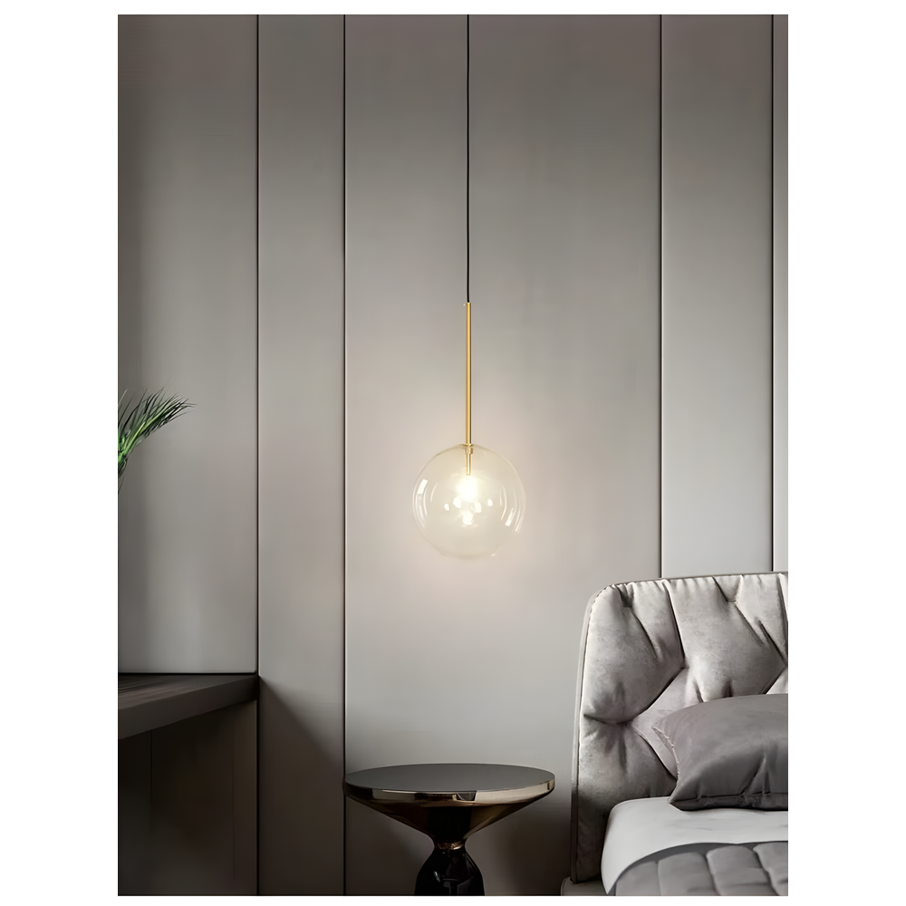 Glaspendellampa Tak Kula GULD 15 cm APP1680-1CP
