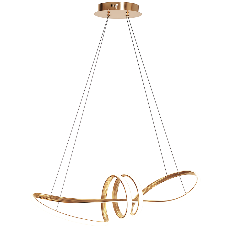 HÄNGANDE LAMPA LED LHJ036-CP GULD
