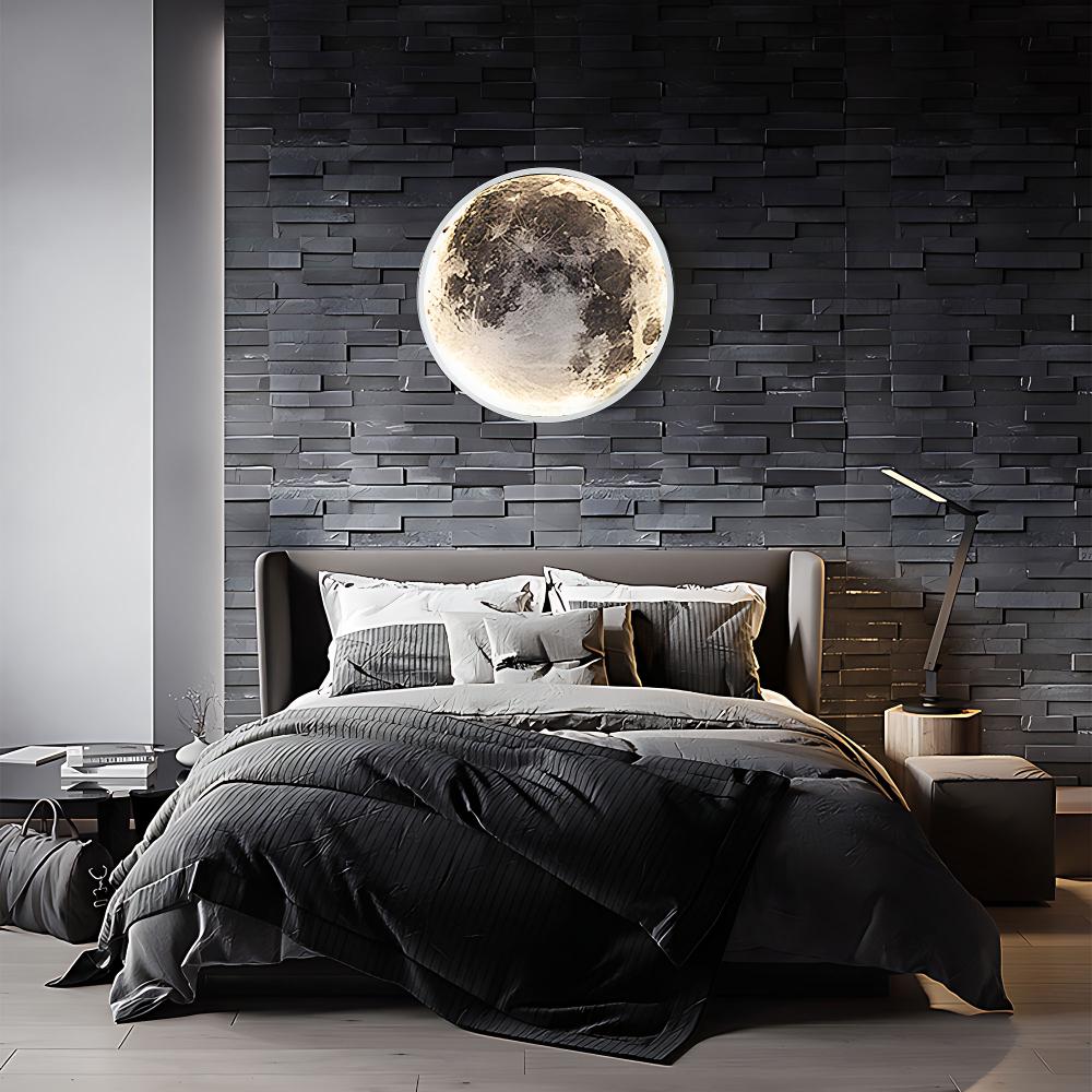 Taklampa APP1806-CW Moon LED-plafond VIT