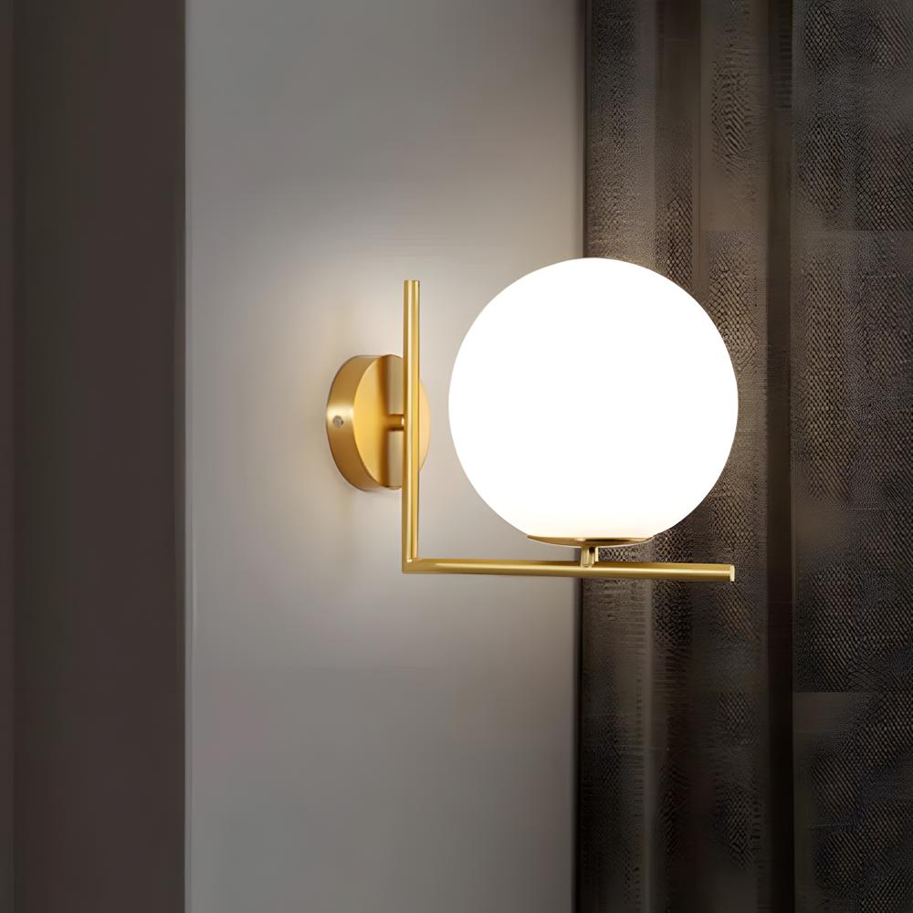 Vägglampa G102-1W Guld