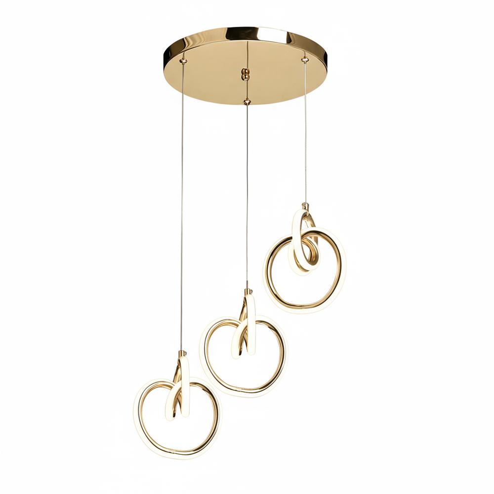 HÄNGANDE LED TAKLAMPA LHJ093-3CP GULD