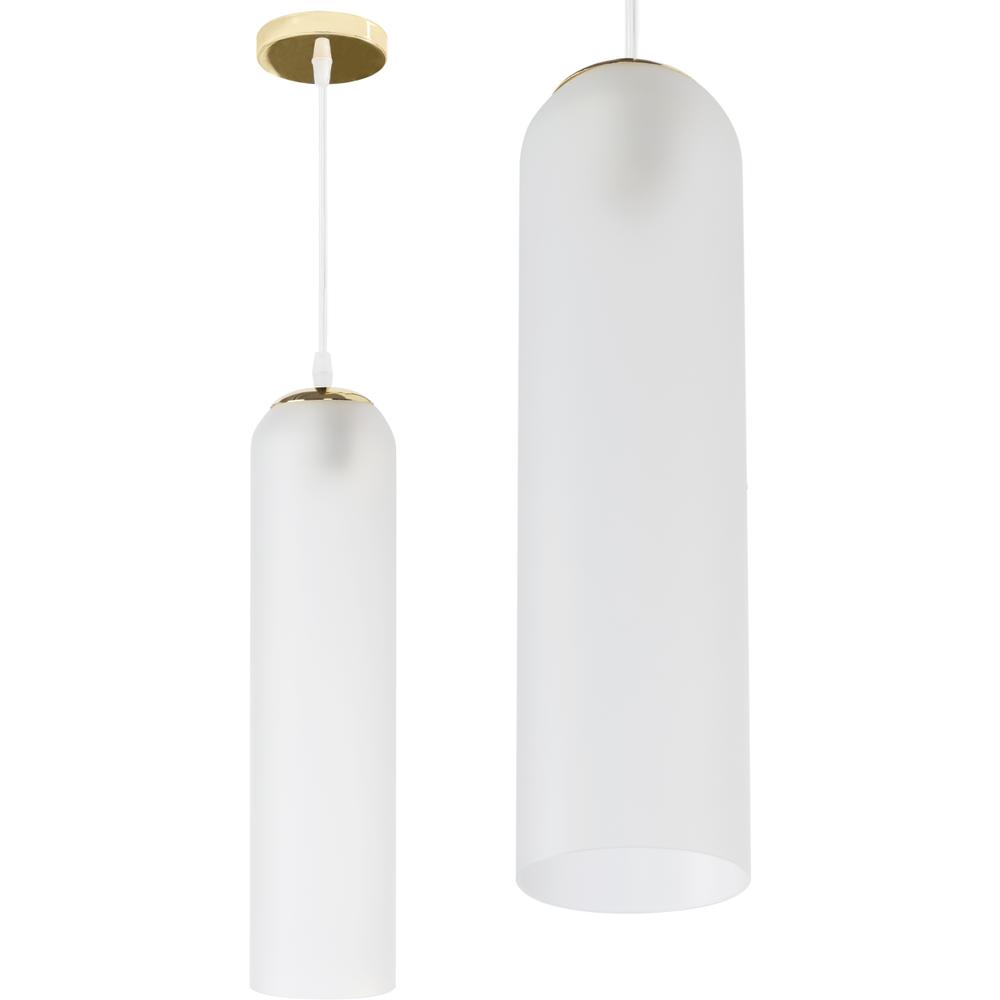 Glaspendellampa i vitt APP665-1CP