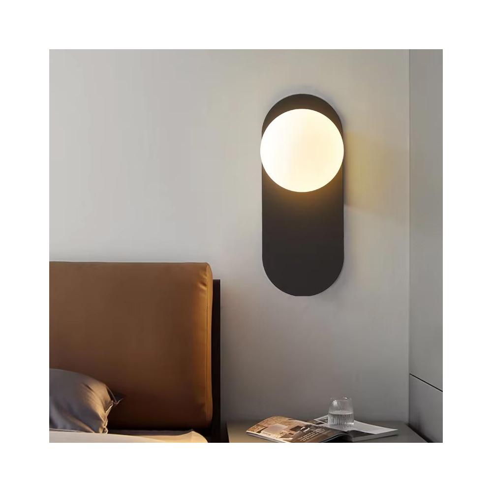 Vägglampa APP1586-1W svart