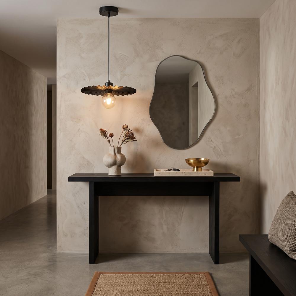 TAKLAMPA HÄNGANDE APP1353-1CP Svart