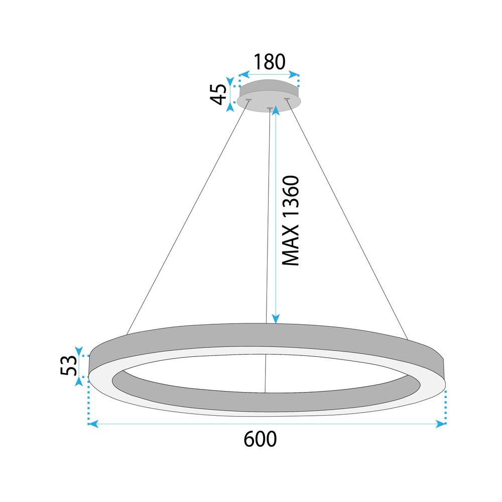 HÄNGANDE LED-LAMPA LHJ051-CP1 C BORSTAT GULD