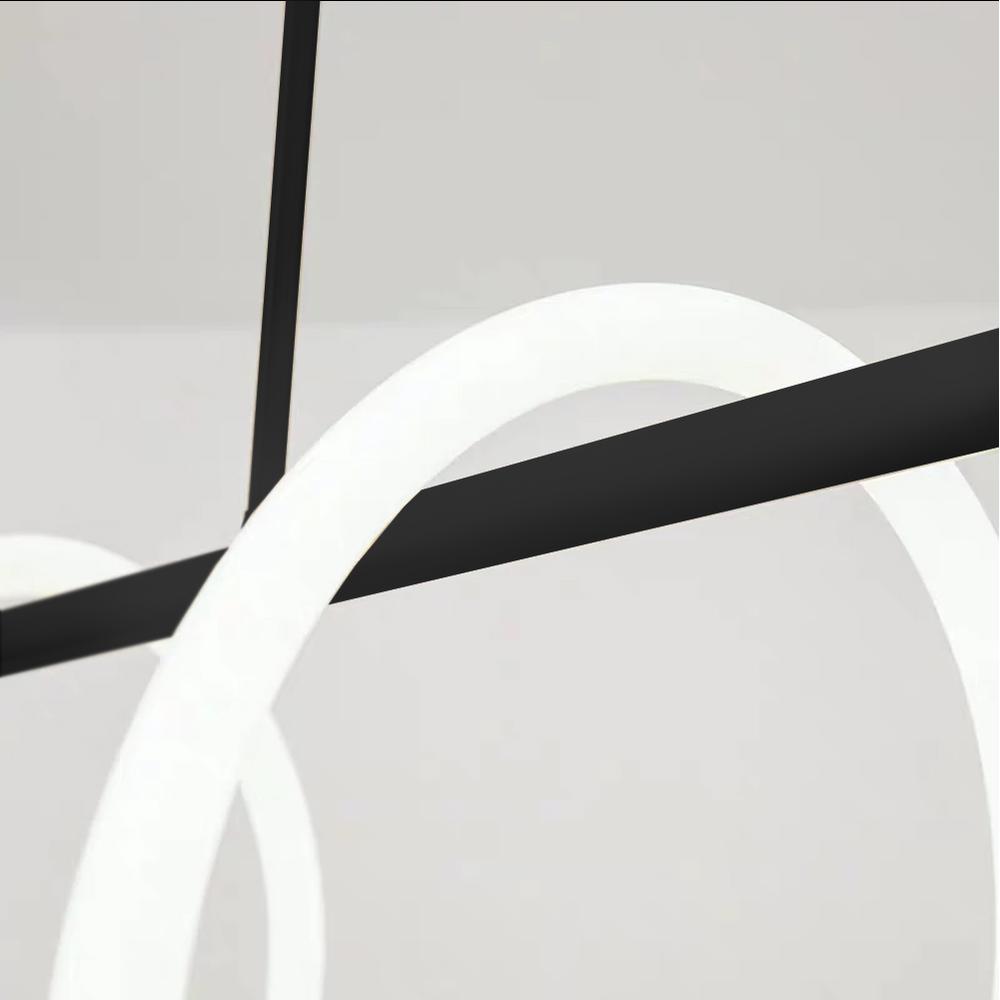 Vägglampa LED-väggspot APP857-W Long Svart