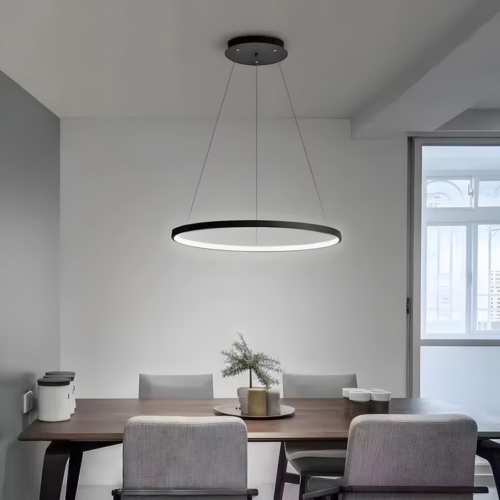 TAKLAMPA HÄNGANDE LHJ011-CP 40 cm Svart