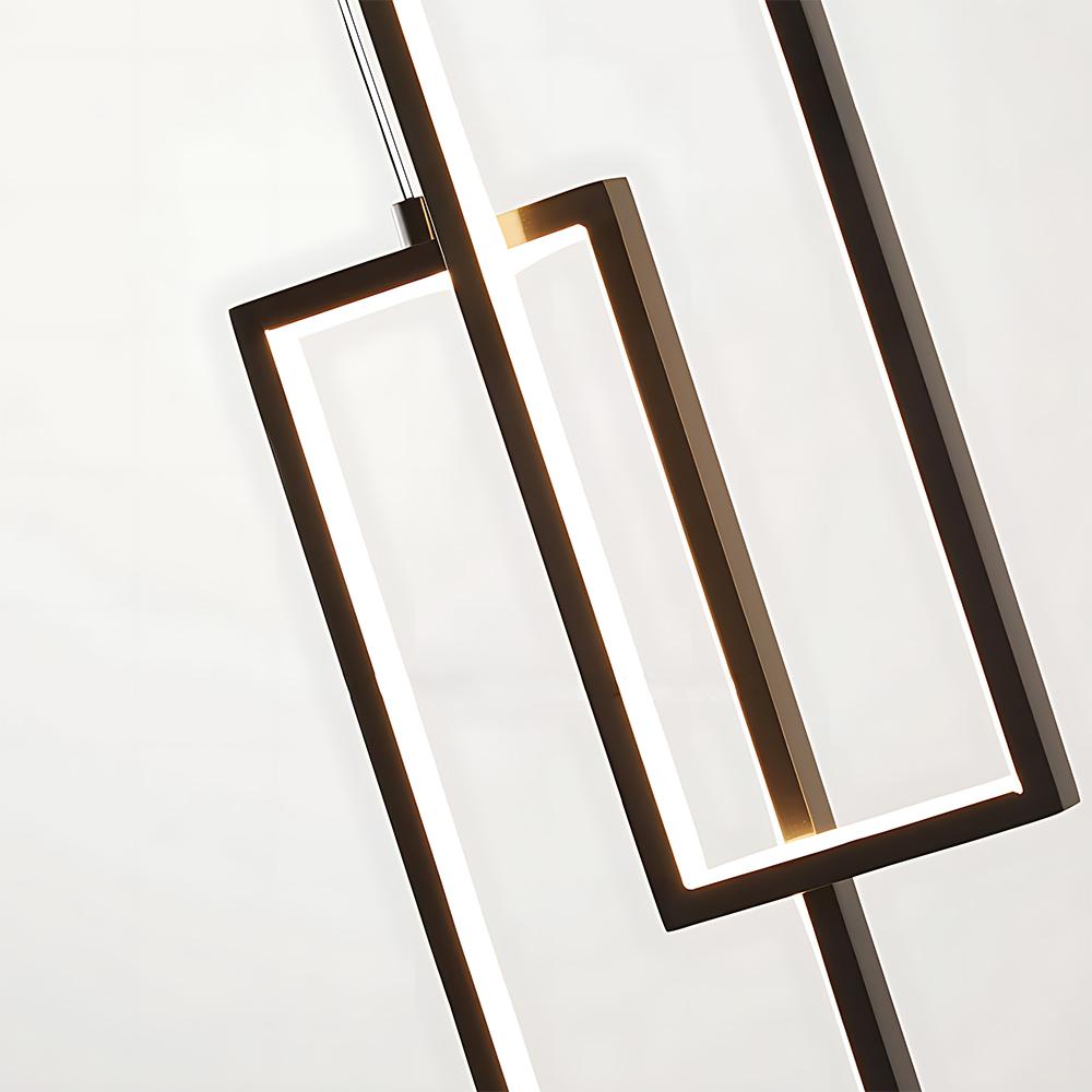 TAKLAMPA HÄNGANDE LED LHJ085-2CP SVART