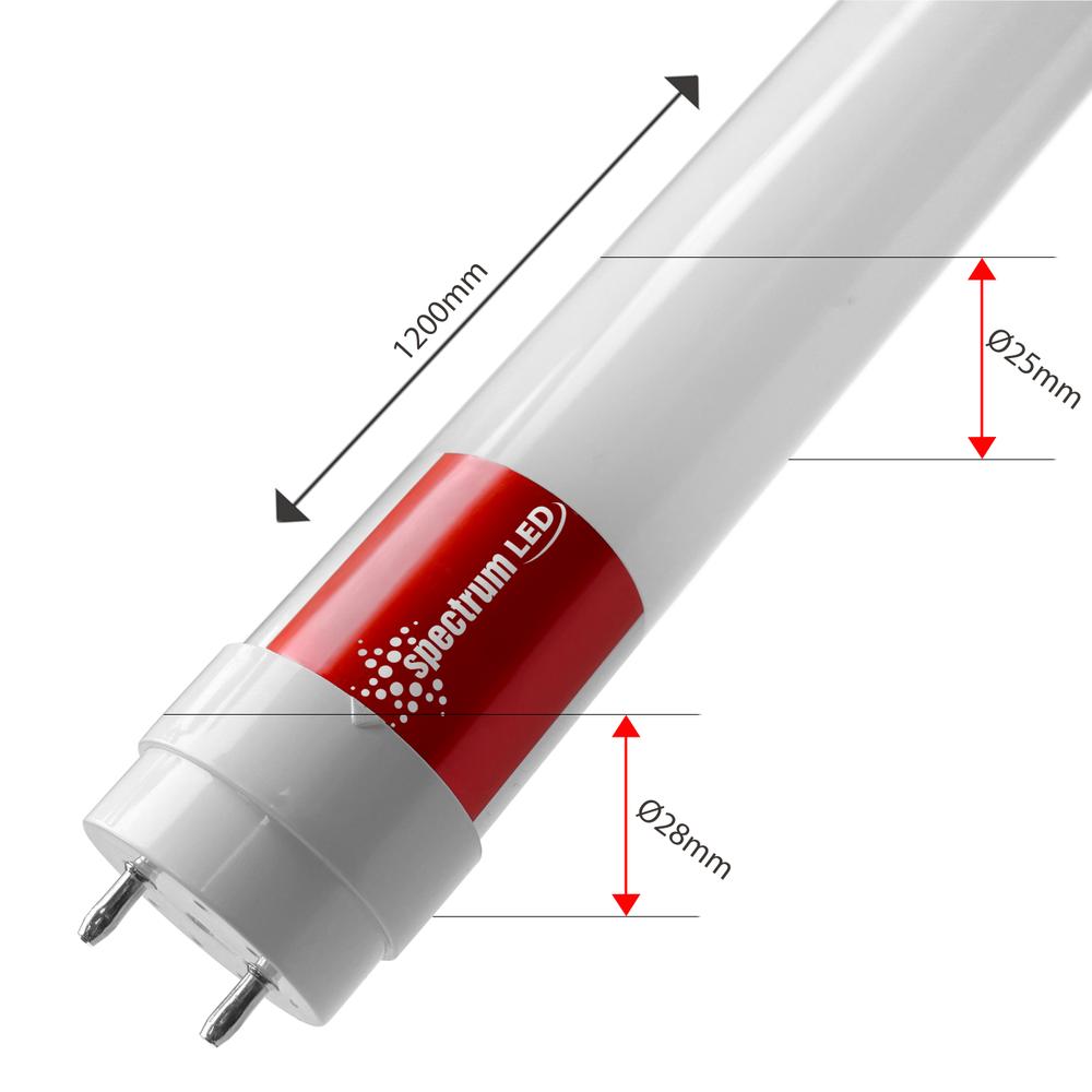 LED-rör Varmvit 120 CM T8 230V 17W WOJ+22303