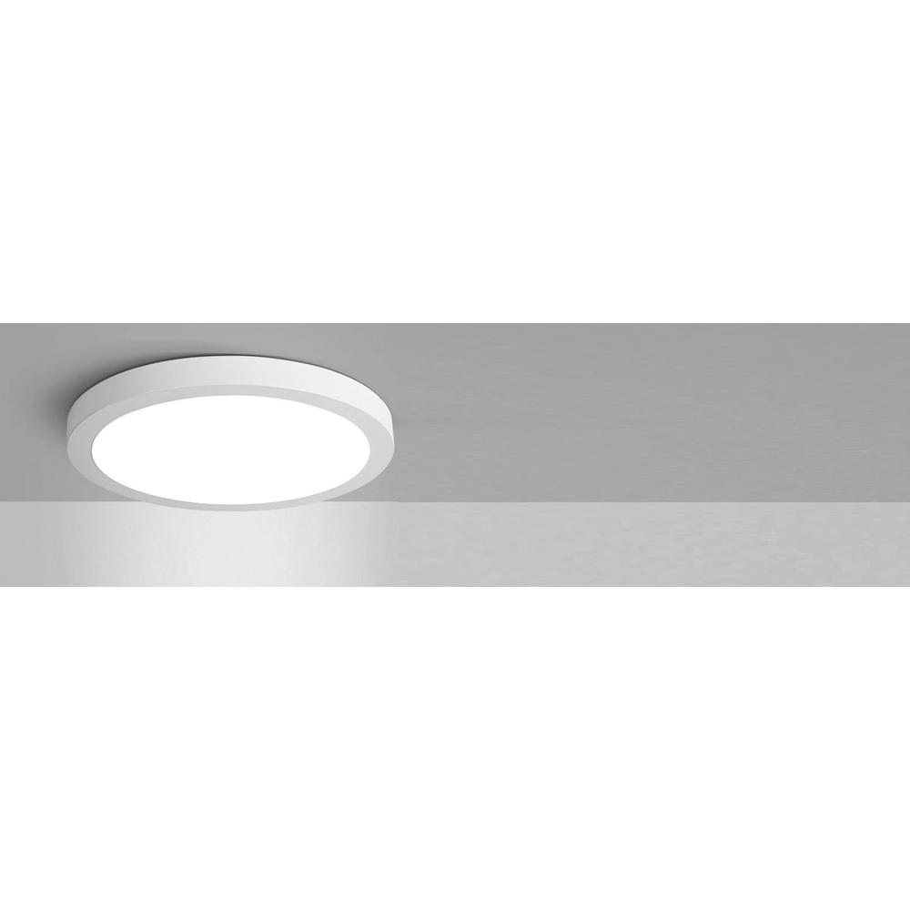 INFÄLLD RUND LED-PANEL VIT 42W