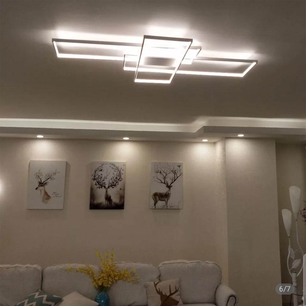 Modern taklampa LED + FJÄRRKONTROLL APP660 Vit