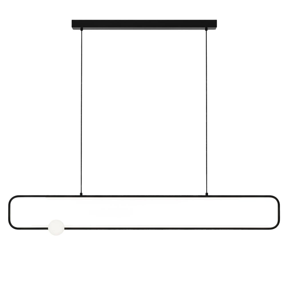 HÄNGENDE LED TAKLAMPA G123-CP SVART