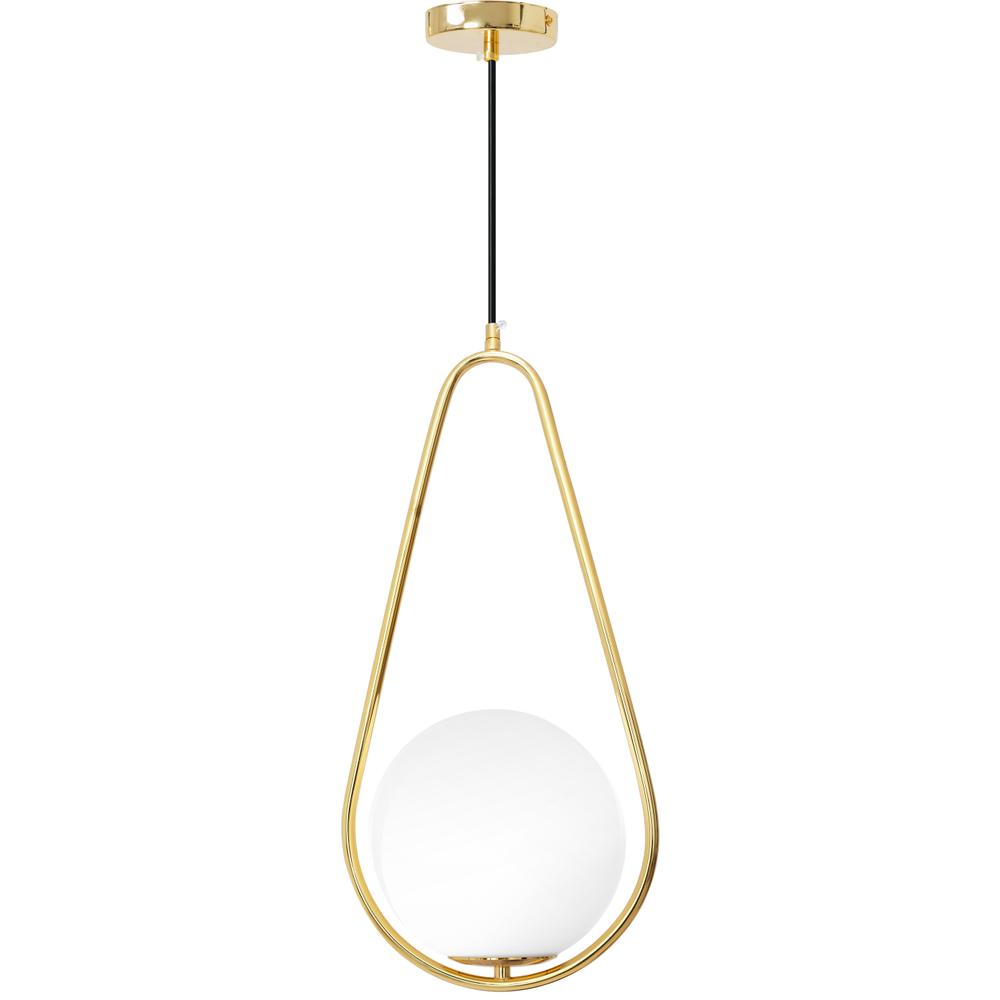 Glaslampa i tak Pendlande Taklampa APP472-1CP Vit