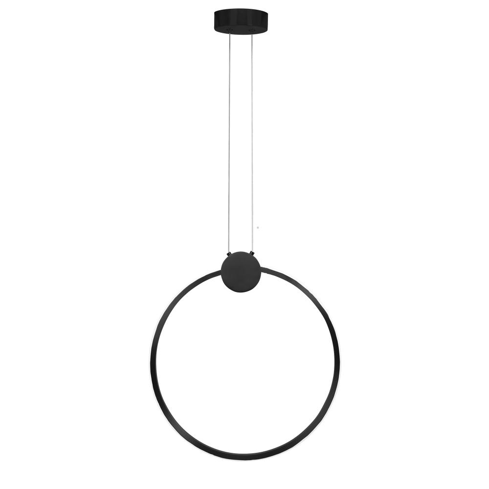 TAKLAMPA HÄNGENDE LED APP1398-CP SVART 50 cm
