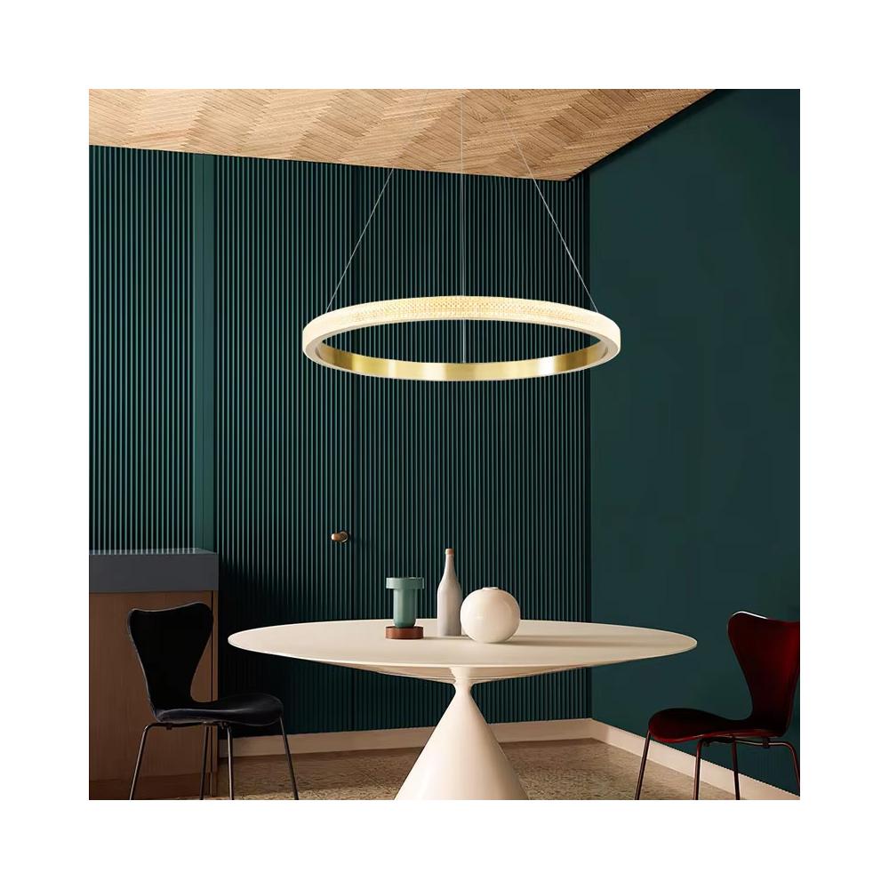 TAKLAMPA HÄNGANDE LED APP1510-CP GULD