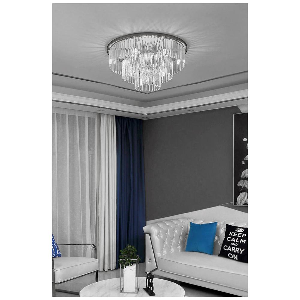 KRYSSTALLAMPA PLAFOND APP780-7C