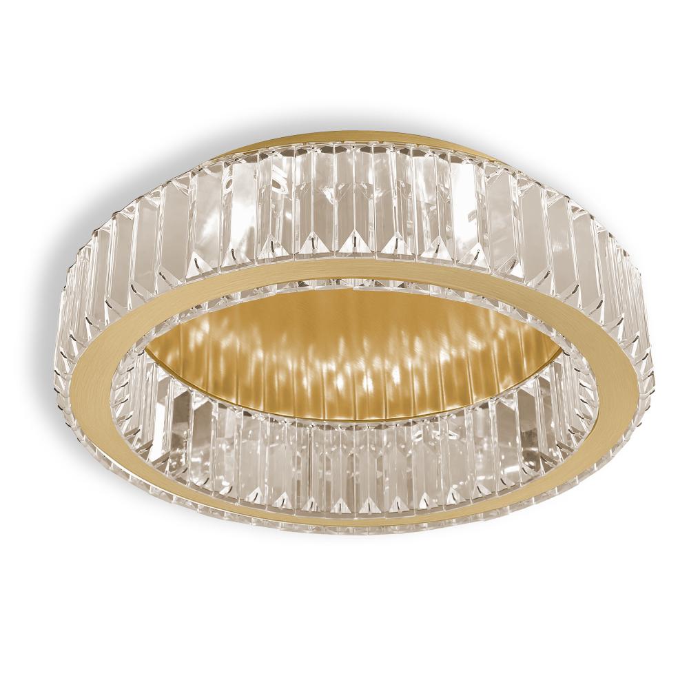 KRISTALLPLAFONDLAMPA APP1720-C 40 cm BORSTAT GULD