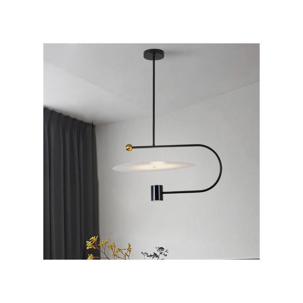 LED taklampa APP589-1CP svart