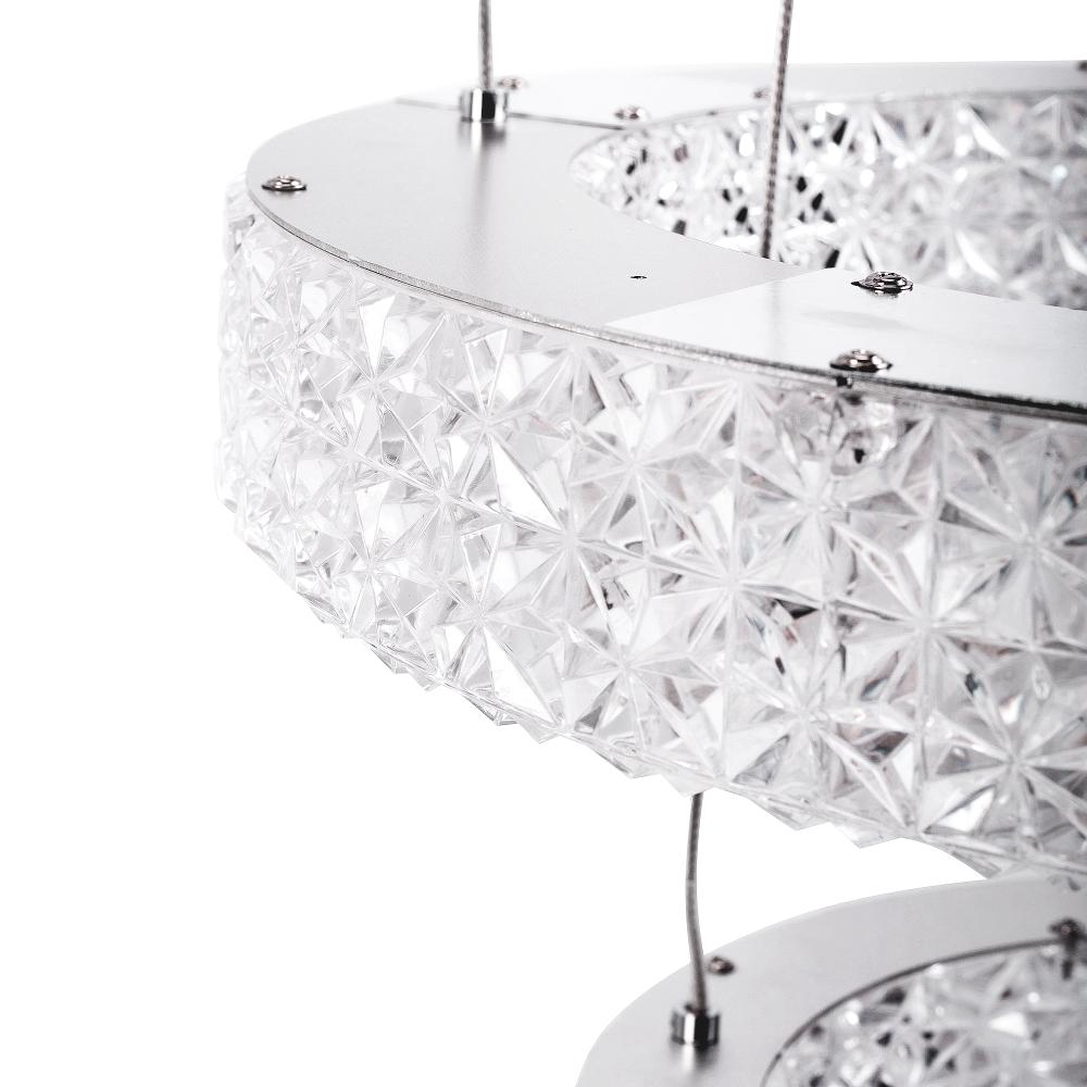 HÄNGLAMPA LED KRISTALL MS006-CP Krom