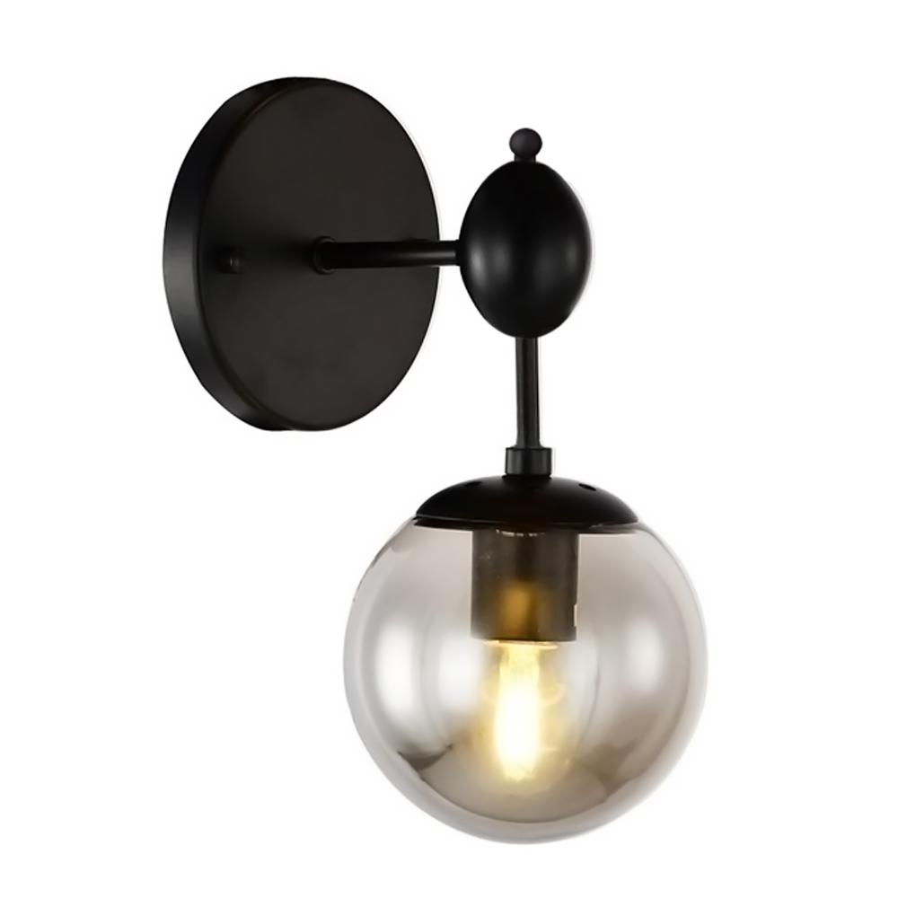 Vägglampa Glas Kinkiet APP750-1W Svart