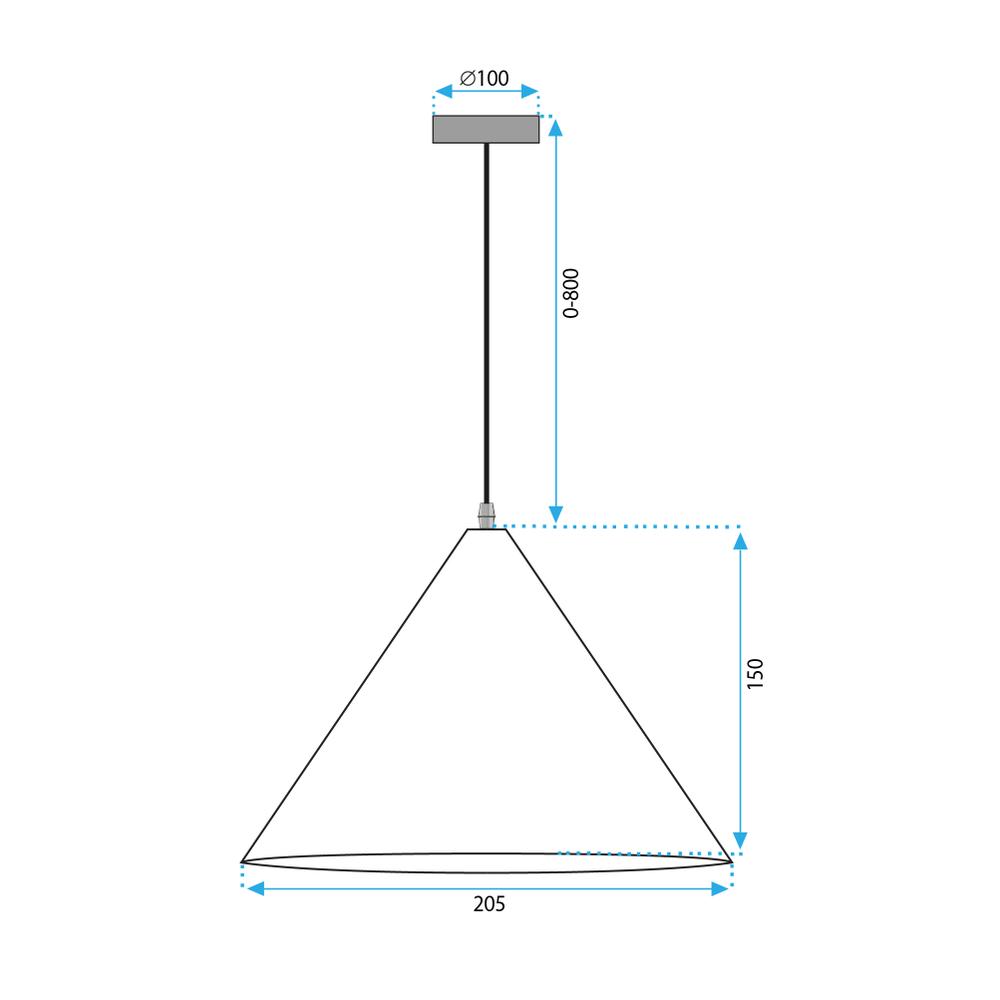 TAKLAMPA HÄNGANDE APP1442-1CP WOOD