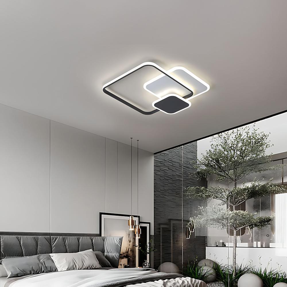 Taklampa LHJ079-C LED-plafond SVART