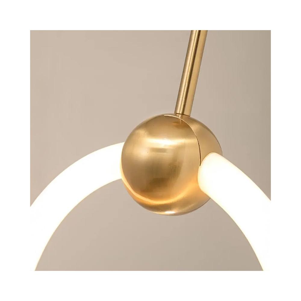 HÄNGLAMPA LED LHJ059-1CP Borstad Guld