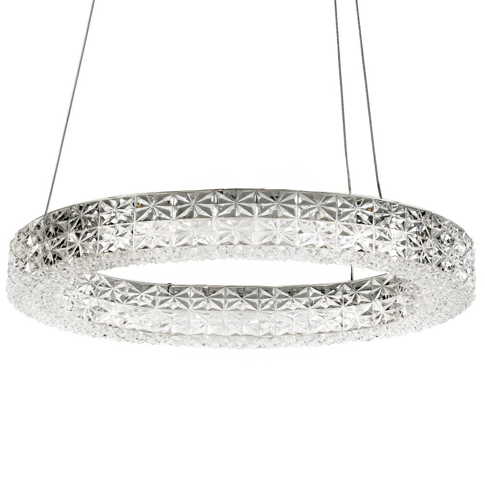 HÄNGLANDE LED-LAMPA MS005-CP 50 cm Krom