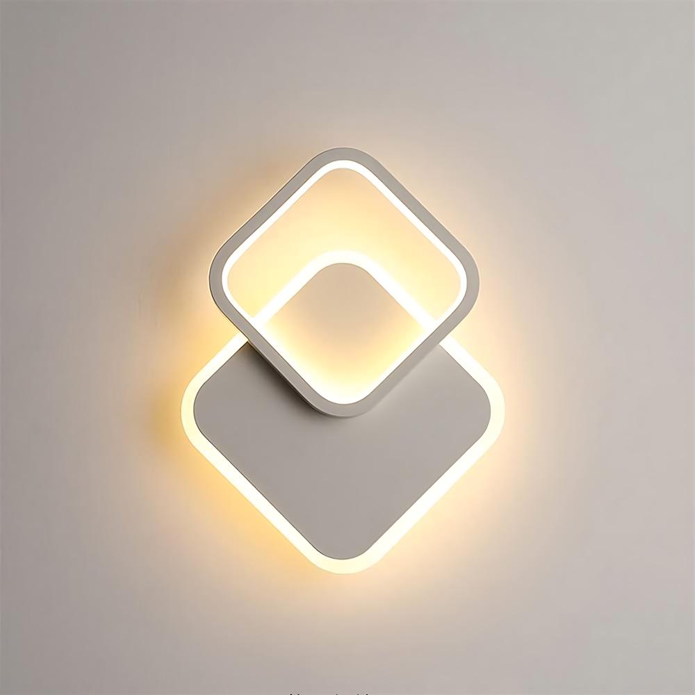 VÄGGAPPLIK LED LHJ080-W VIT