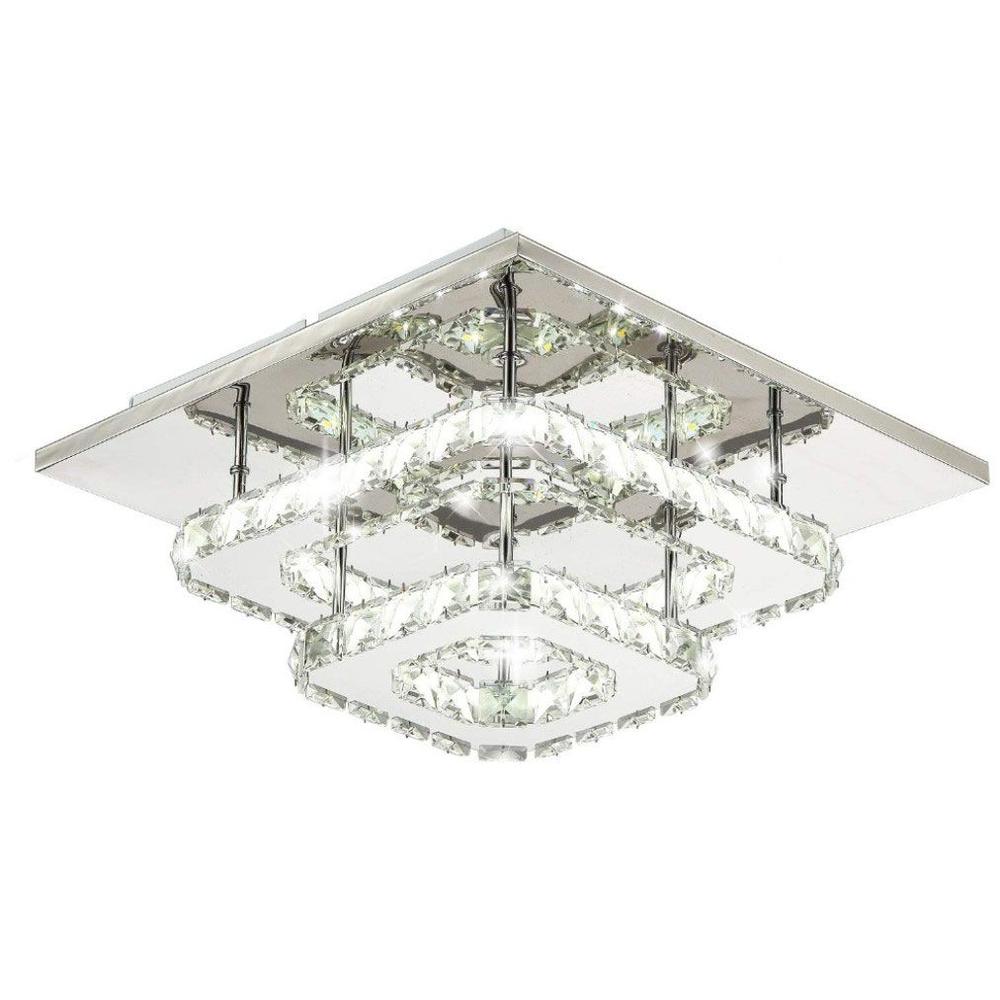 Kristalltaklampa Plafond LED 24W APP410-C Neutral