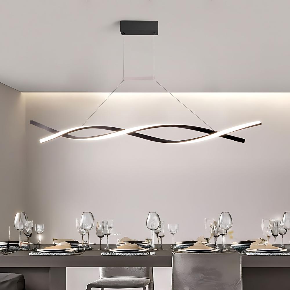 TAKLAMPA HÄNGANDE LED LHJ020-CP SVART