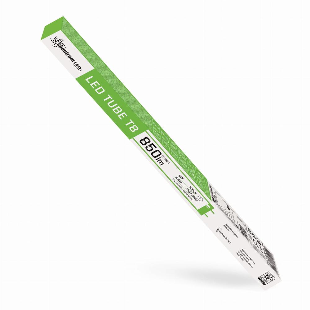 LED-rör Varmvit 60 CM T8 230V 8,5W WOJ+22300