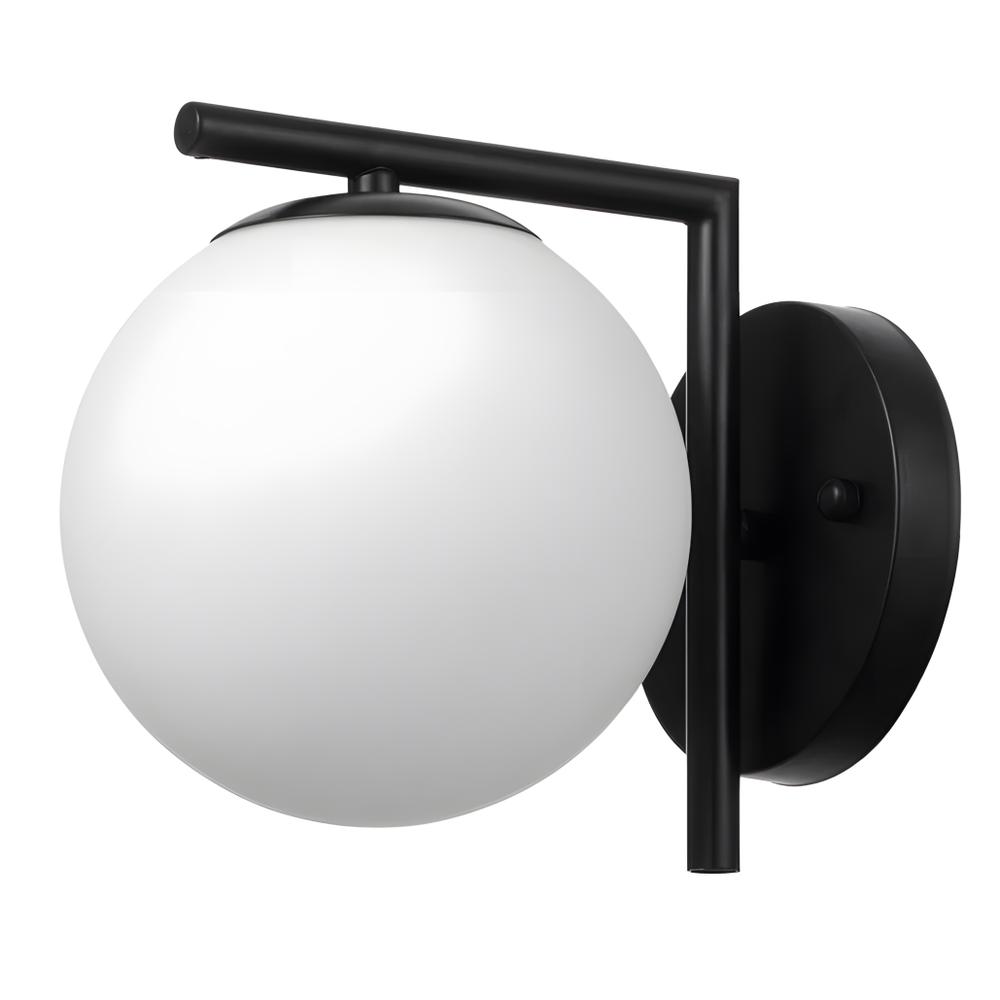 Vägglampa G101-1W Svart Vit