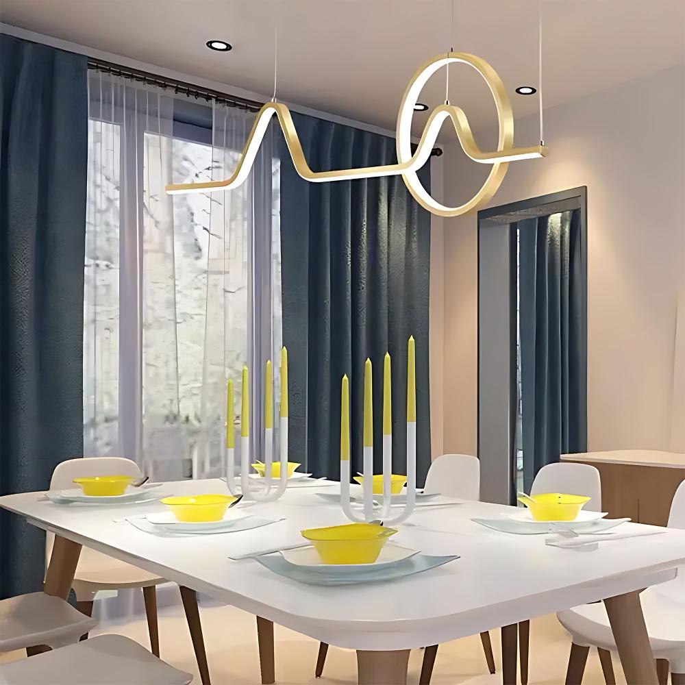 HÄNGLAMP LED LHJ022-CP 120 cm GULD