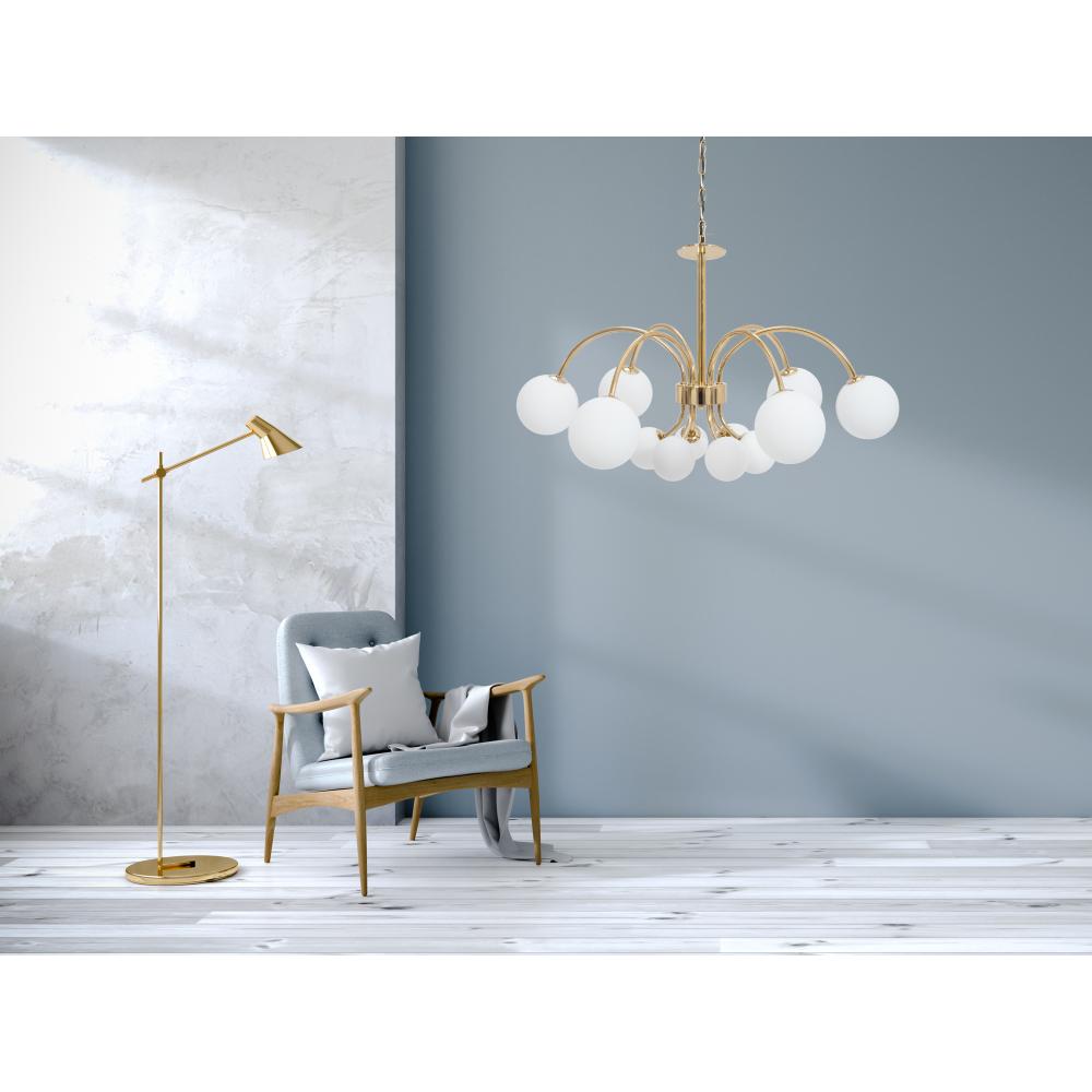 Taklampa Glamour APP962-12CP Guld