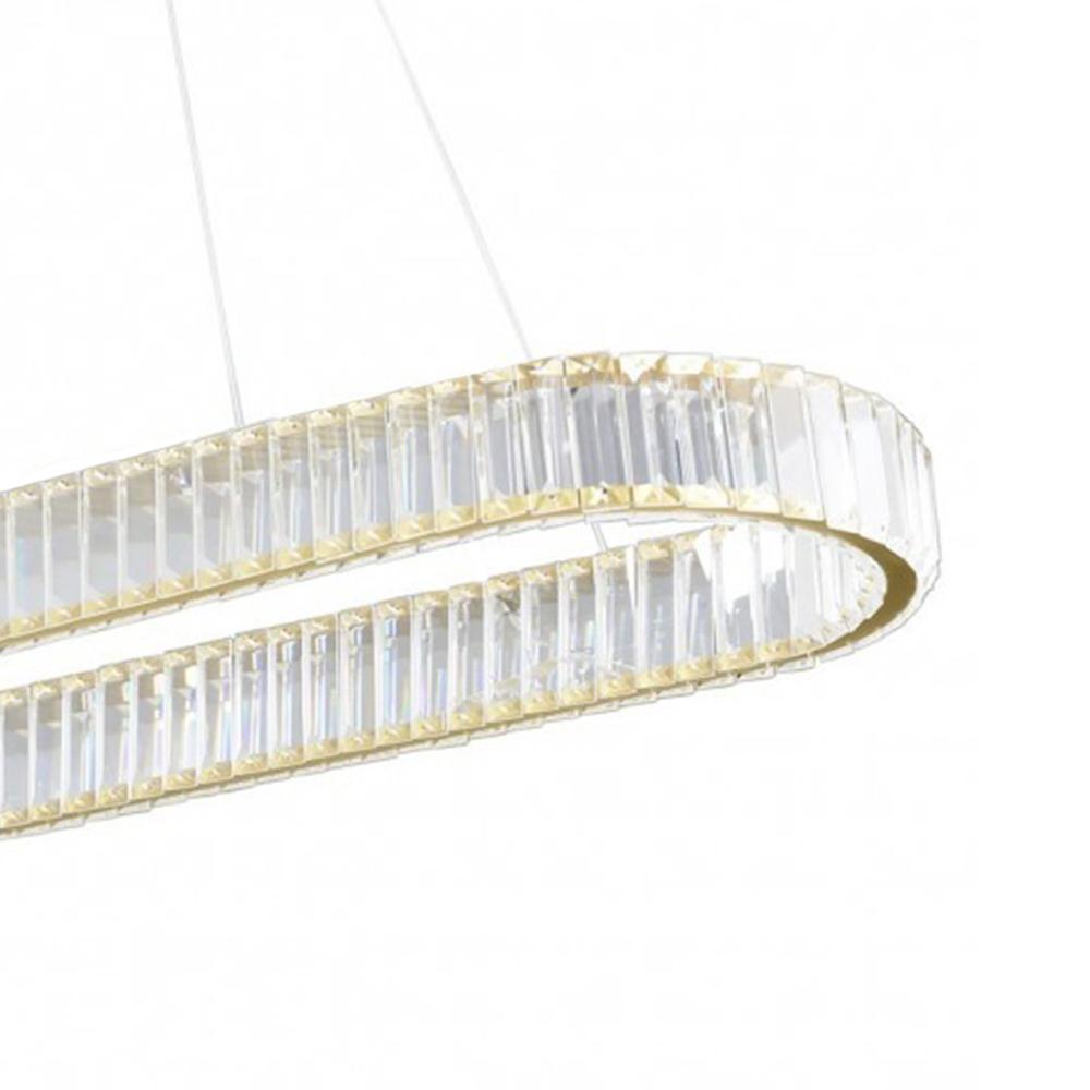HÄNGLANDE LED-LAMPA APP1508-CP BORSTAD GULD
