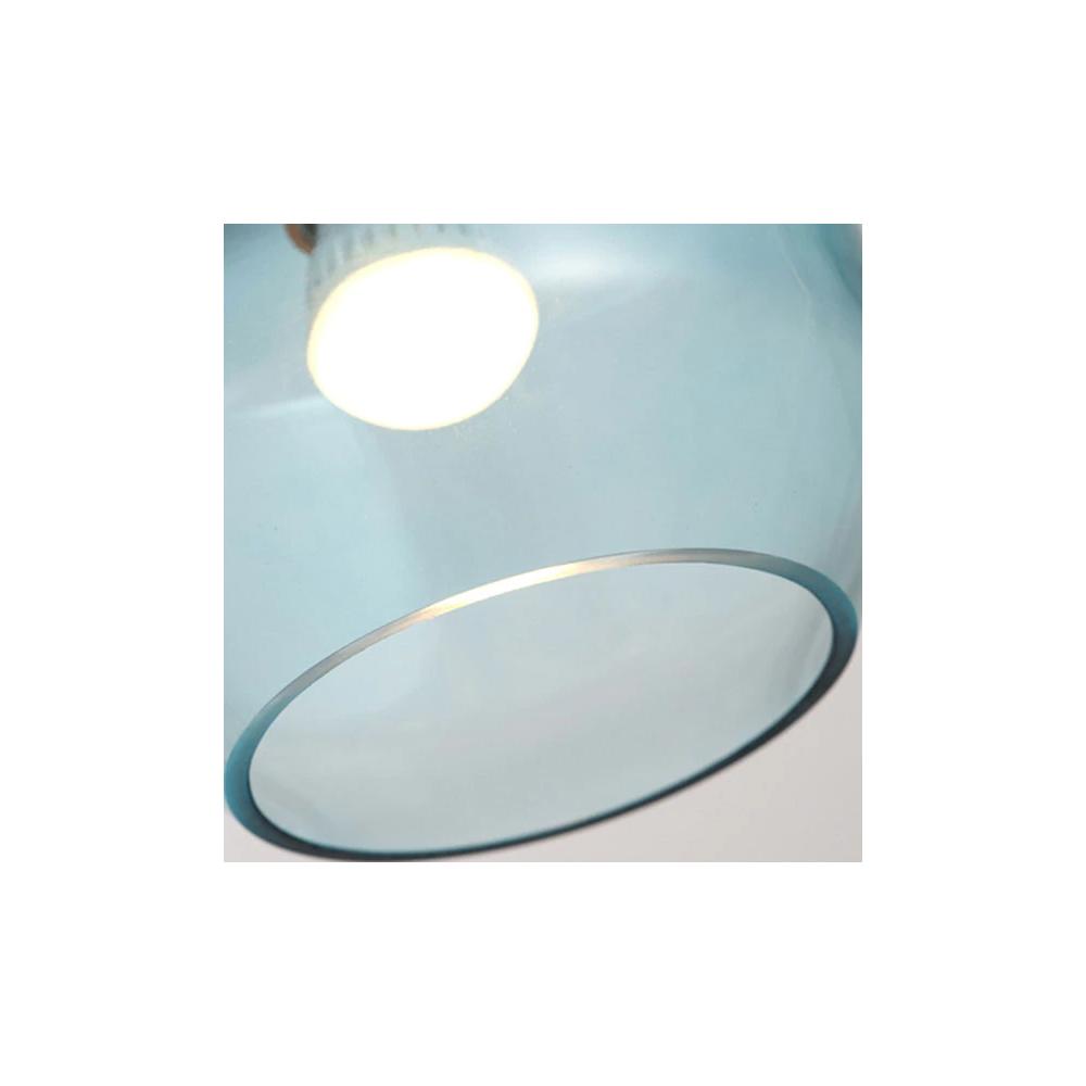 Glas taklampa APP433-1CP Blå