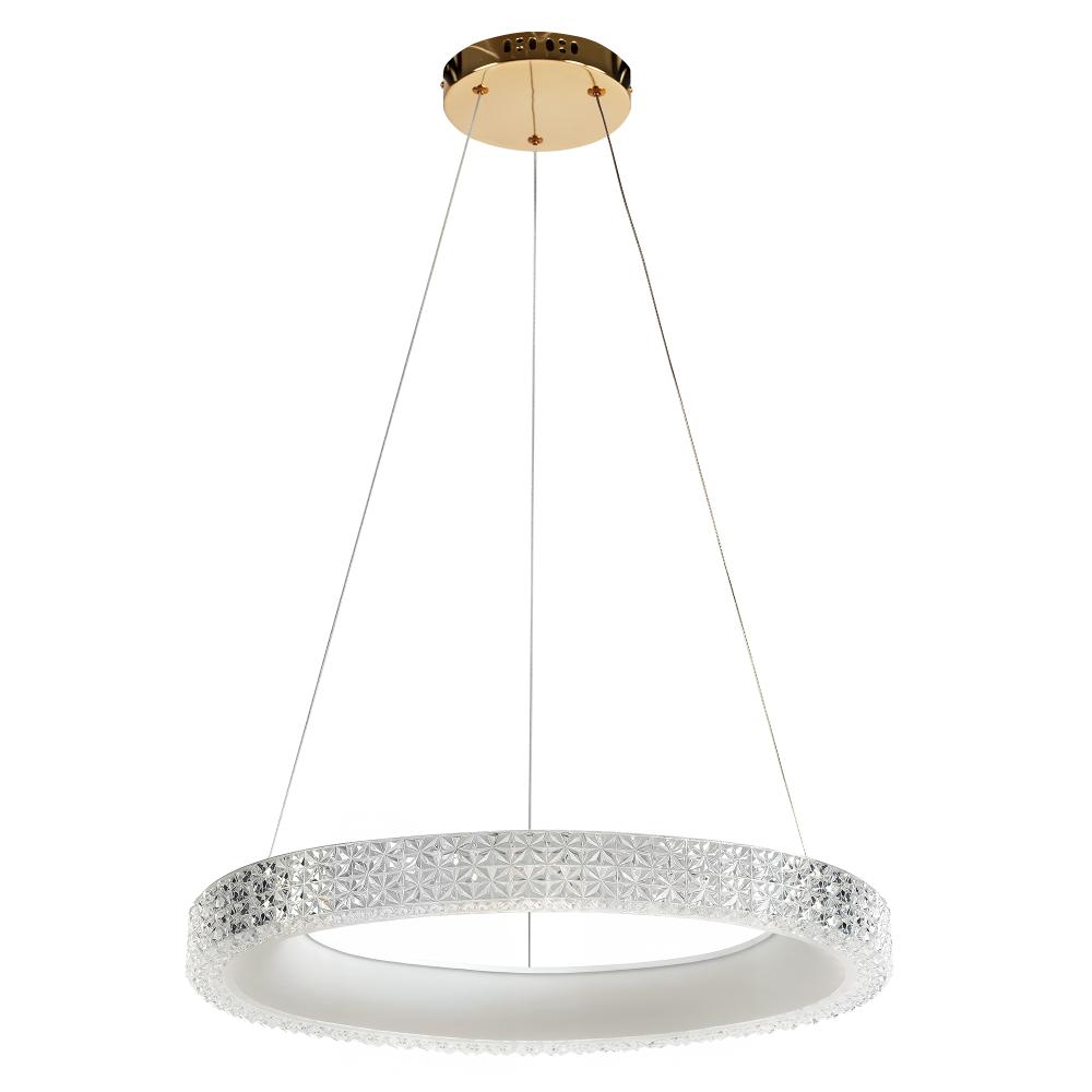 HÄNGLAMPA LED MS002-CP Roséguld 60 cm