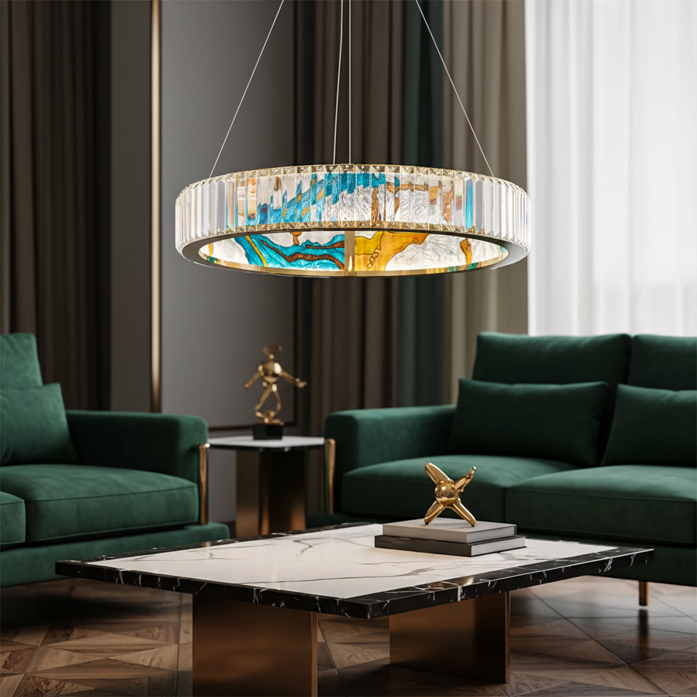 HÄNGANDE LED TAKLAMPA APP1748-CP 60CM
