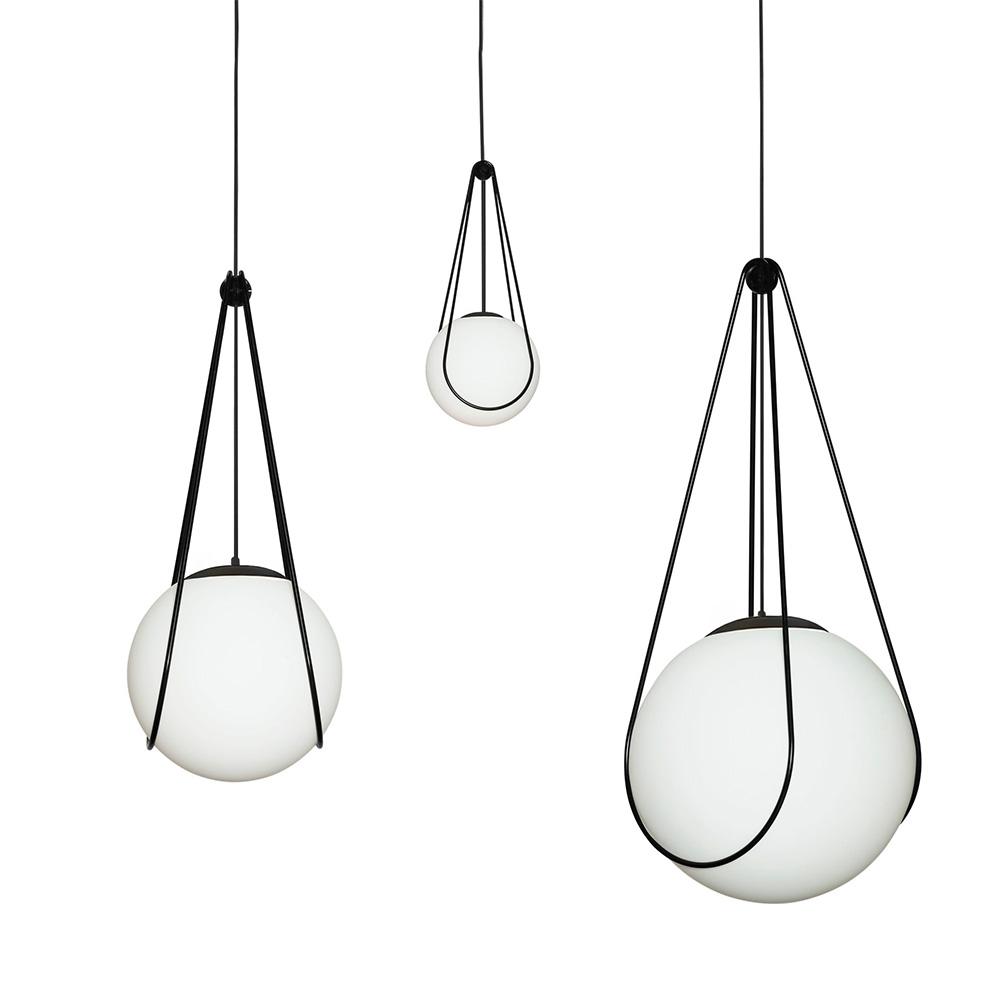 HÄNGENDE TAKLAMPA APP1792-1CP 20 cm Svart