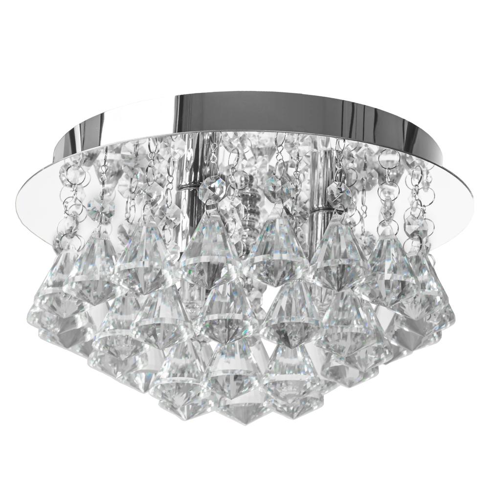 KRISTALLAMPA PLAFOND APP1039-3C KROM
