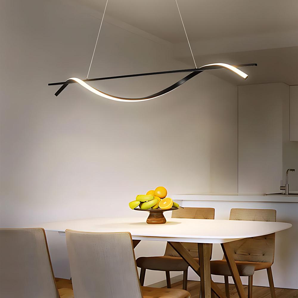 Hängande lampa LHJ019-CP 120 cm BLACK