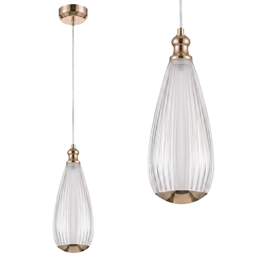 Taklampa hängande LHJ120-CP ljus roséguld