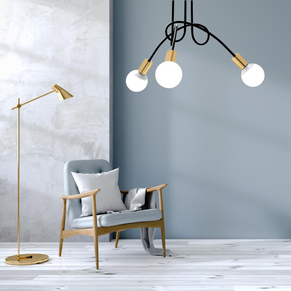 Lampa Paradise 3 APP517-3C Svart