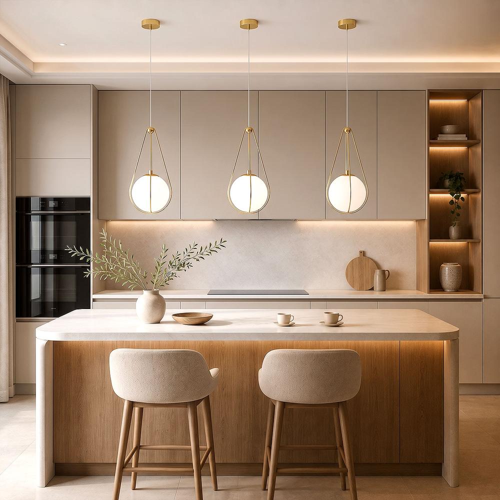 HÄNGANDE TAKLAMPA APP1793-1CP 20 cm Guld