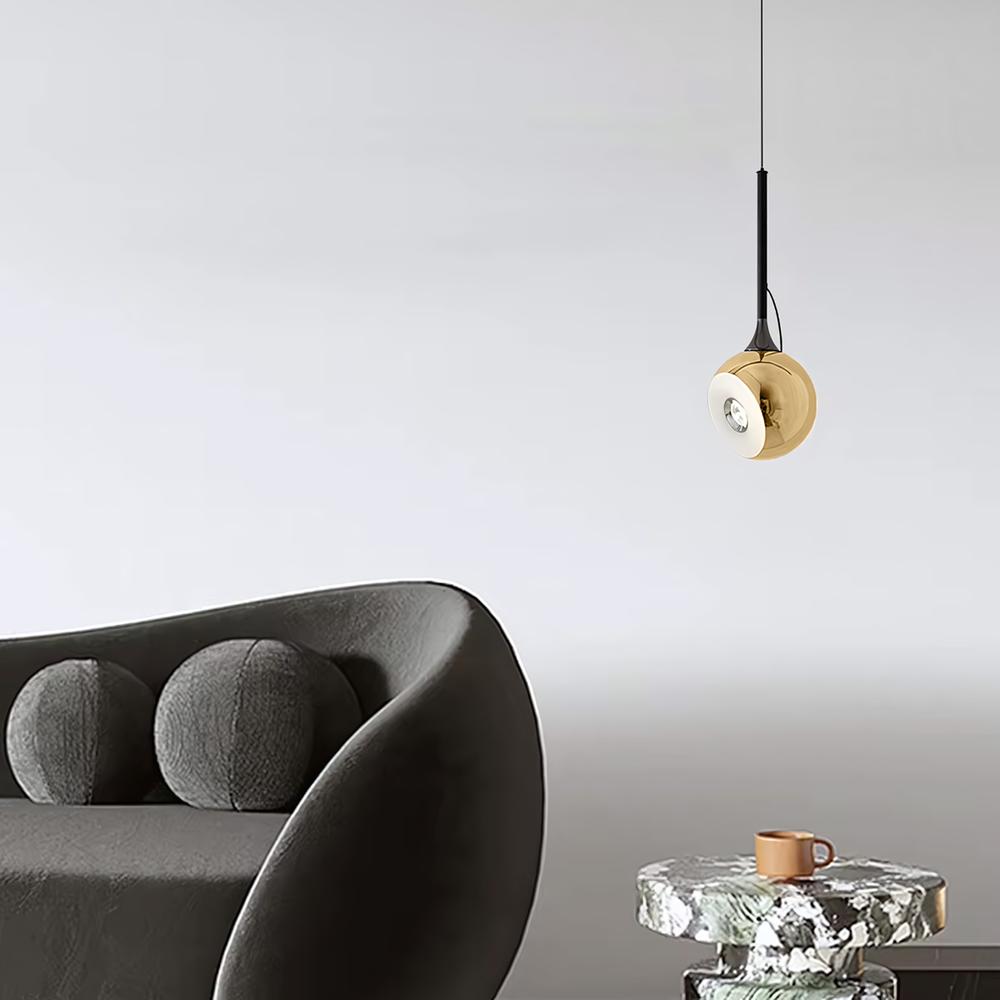 TAKLAMPA HÄNGANDE LED G086-1CP Guld